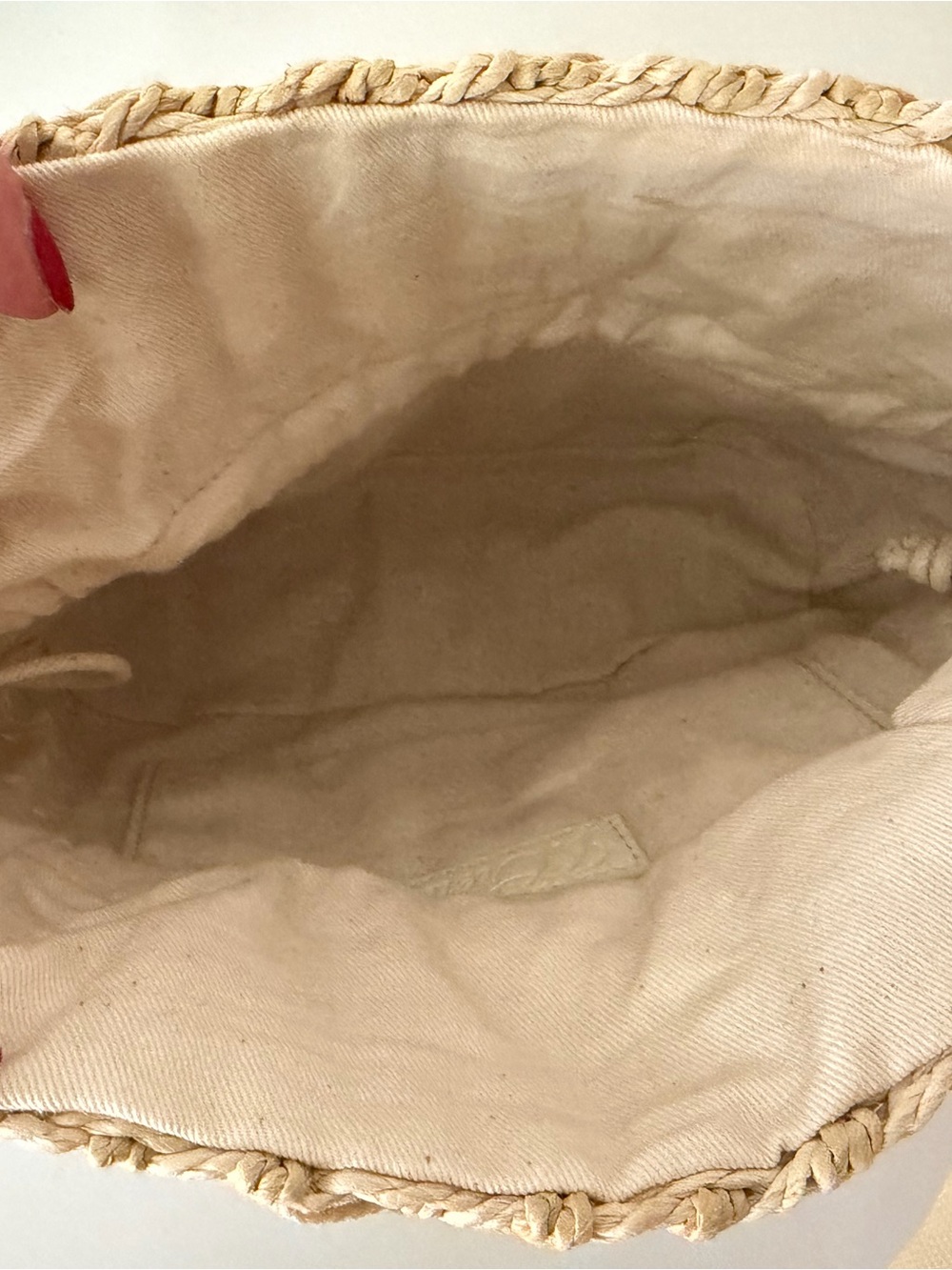 J Crew Woven Straw Crossbody Bag - Picture 4 of 6